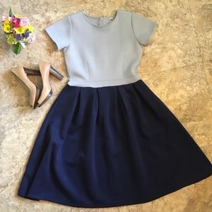 ASOS scuba midi dress